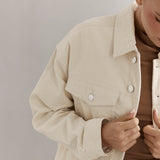 CAITLIN CRISP - Dolly Corduroy Jacket - Cream