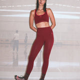P.E NATION - Restore Seamless Legging - Cabernet / Strawberry