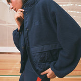 P.E NATION - Technique Quilt Jacket - Dark Navy