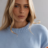 CAITLIN CRISP - Club CC Stripe Jumper - Tangerine Stripe