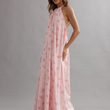 CAITLIN CRSIP - Bianca Dress - Vintage Rose Lawn