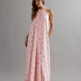 CAITLIN CRSIP - Bianca Dress - Vintage Rose Lawn