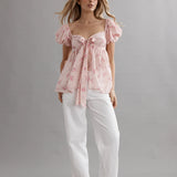 CAILTIN CRISP - Pippa Bodice - Vintage Rose Lawn