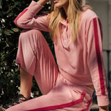 ARAMINTA JAMES - Mara Velour Pant - Blush