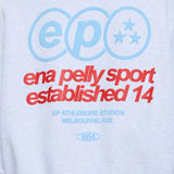 ENA PELLY - Sport Studio Sweatshirt - White Marle