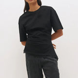 MON RENN - Liora T-Shirt - Black