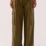 SOVERE / - Sabine Cargo Pant - Khaki