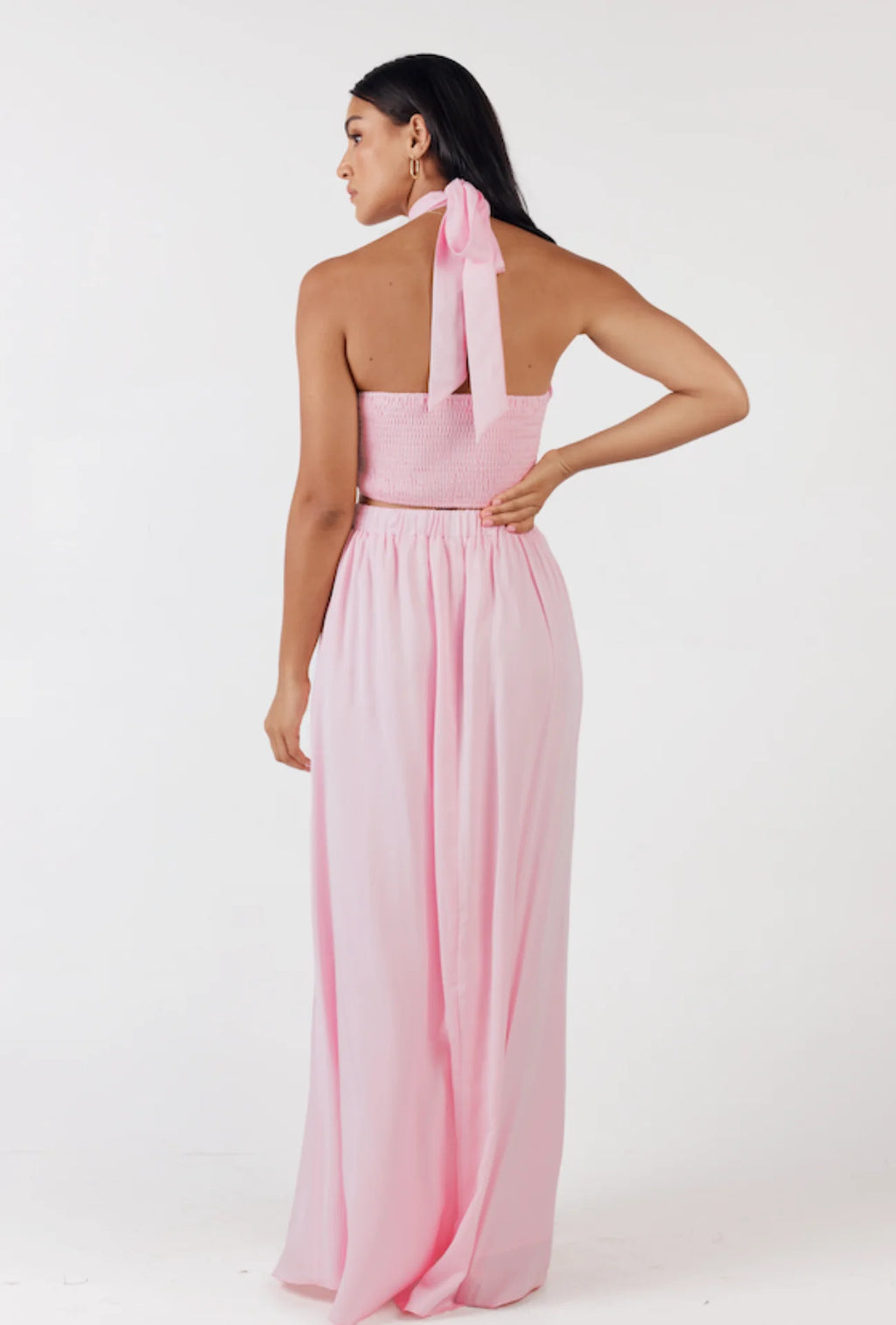 Girl and the Sun - Paradise Maxi Skirt - Pastel Pink