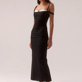 SOVERE / - Lure Dress - Black & White