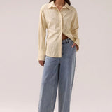 SOVERE / - Brynn Shirt - Lemonade Stripe