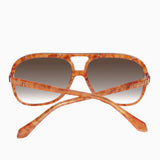VALLEY EYEWEAR - Bang Bang - Tiger Tort w. Gold Metal / Brown Gradient Lens