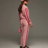 ARAMINTA JAMES - Mara Velour Pant - Blush
