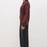 MON RENN - Rowie Knit Jumper - Deep Plum