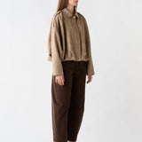 ESMAEE - Stable Bomber Jacket - Mushroom