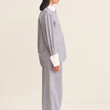 SHONA JOY - Lexington Shirt - Nautical Stripe