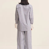 SHONA JOY - Lexington Shirt - Nautical Stripe