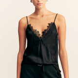 SHONA JOY - Maisie Lace Cami - Black