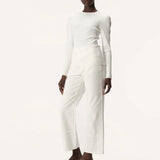 Elka Collective - Nadia Knit Top - White