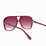 VALLEY EYEWEAR - Bang - Burgundy w. Gold Metal / Rose Gradient Lens