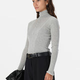 ELKA COLLECTIVE - Odette Knit Top - Grey Marle