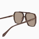 VALLEY EYEWEAR - Rodeo - Chocolate w. Gold Metal / Light Brown Lens
