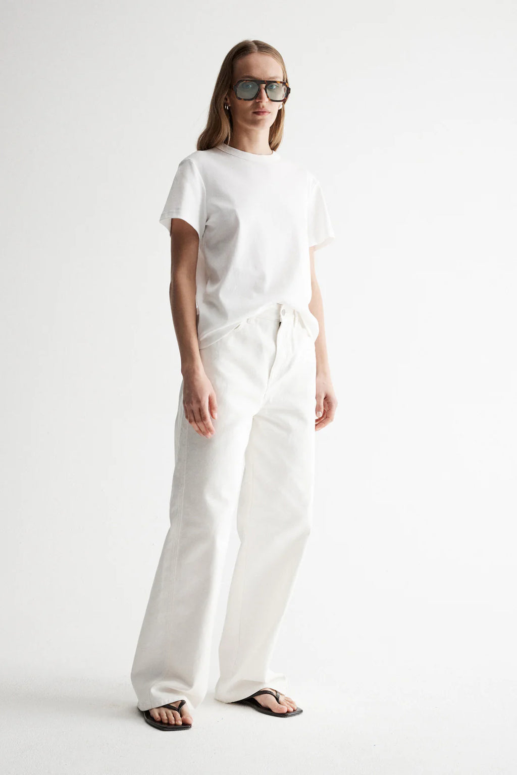 Elka Collective - Zoe Tee - White