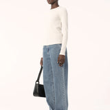 ELKA COLLECTIVE - Nola L.S Top - White Marle