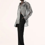 ELKA COLLECTIVE - Amari Shirt - Gunmetal