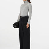 ELKA COLLECTIVE - Odette Knit Top - Grey Marle