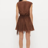 MON RENN - Illume Mini Dress - Nutmeg