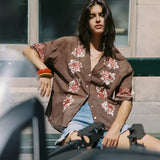 AUGUSTE - Rosalie Blouse - Cocoa