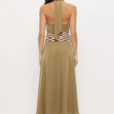 MON RENN - Essence Dress - Khaki
