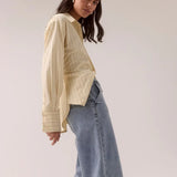 SOVERE / - Brynn Shirt - Lemonade Stripe