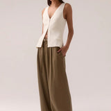 SOVERE / - Sentiment Knit Top - Chalk