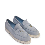 KATHRYN WILSON - Lois Loafer - Cornflower Suede