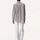 Elka Collective - Farah Shirt - Chocolate Stripe