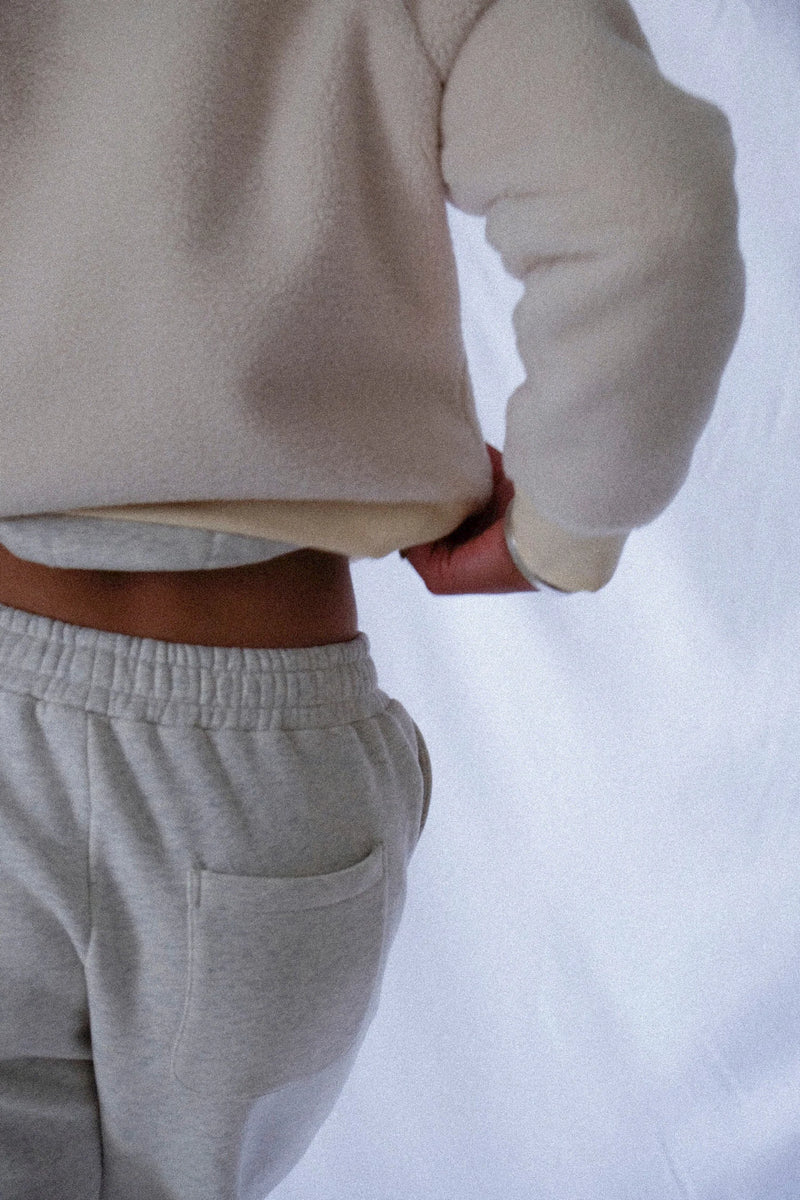 Commonplace Essentials - Claremont Trackpant - Grey Marle
