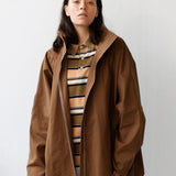 COMMONPLACE ESSENTIALS - City Twill Jacket - Coffee