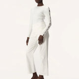 Elka Collective - Nadia Knit Top - White