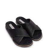 KATHRYN WILSON - Dona Slide - Black Calf