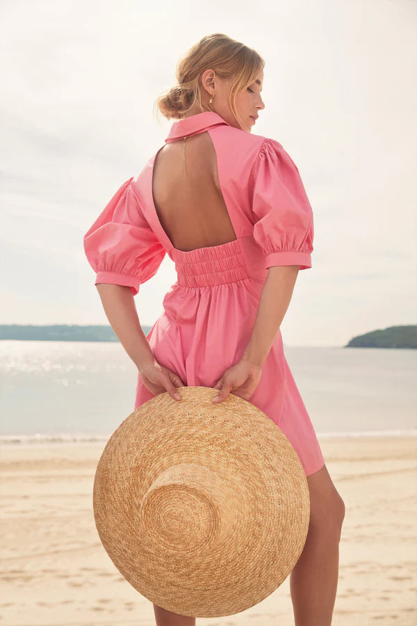Esmaee - Sardinia Dress - Bubblegum Pink