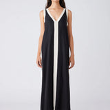 ESMAEE - Monochrome Dress - Black / Cream