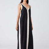 ESMAEE - Monochrome Dress - Black / Cream