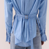 SOVERE / - Brynn Shirt - Venice Blue Stripe