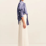 SHONA JOY - Cambridge Shirt - Chambray Blanc