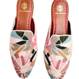 DE SIENA - Alexa Beaded Flower Loafer - Multi / Off White