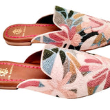 DE SIENA - Alexa Beaded Flower Loafer - Multi / Off White