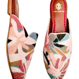 DE SIENA - Alexa Beaded Flower Loafer - Multi / Off White