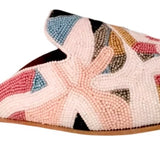 DE SIENA - Alexa Beaded Flower Loafer - Multi / Off White