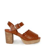 KATHRYN WILSON - Gigi Heel - Walnut Calf